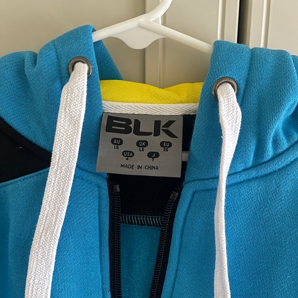 BLK Las Vegas Lights Zip Up Sweatshirt. Ladies Size 4. - Picture 5 of 9